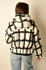 SHERPA ZIP UP HOODIE