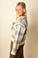 JUNCTION PLAID SWEATER