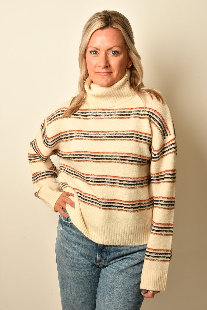 MONNA STRIPE SWEATER