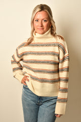 MONNA STRIPE SWEATER