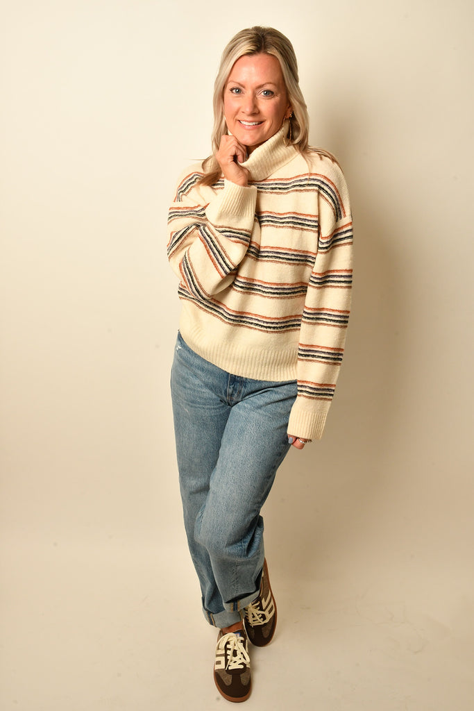 MONNA STRIPE SWEATER