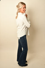 L/S BUTTON FRONT SHIRT