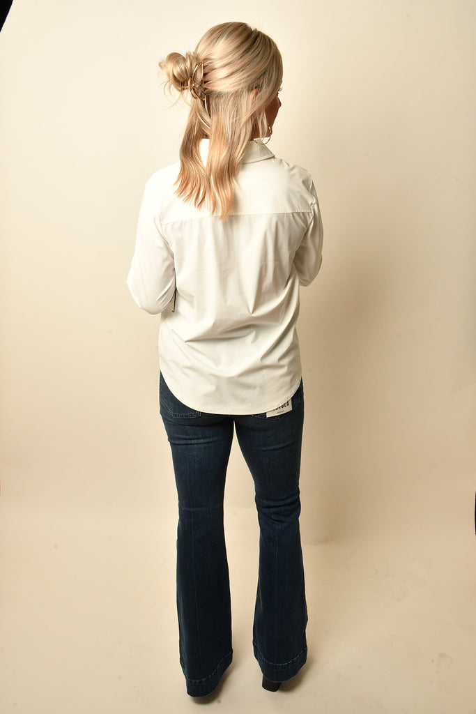 L/S BUTTON FRONT SHIRT