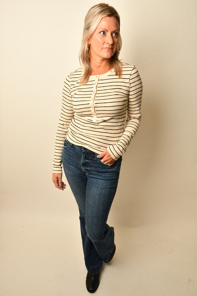 EVE STRIPE HENLEY