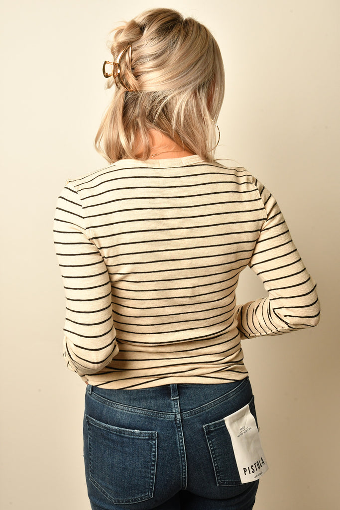 EVE STRIPE HENLEY