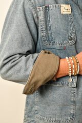 SWEET TALK DENIM BARN COAT