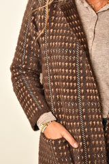 MARCEAU HOUNDSTOOTH SWTR