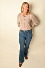 PUFF SLEEVE CARDIGAN + colors