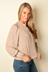 PUFF SLEEVE CARDIGAN + colors