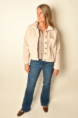 FUZZY DOUBLE POCKET SHACKET