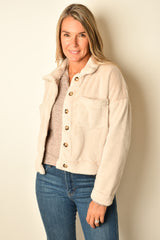 FUZZY DOUBLE POCKET SHACKET