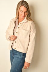 FUZZY DOUBLE POCKET SHACKET