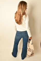 OVERLAP V-NECK TEE + colors