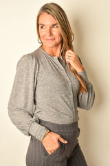 PUFF SLEEVE CARDIGAN + colors