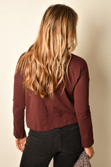 OVERLAP V-NECK TEE + colors