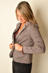 ROWAN CHECK BLAZER