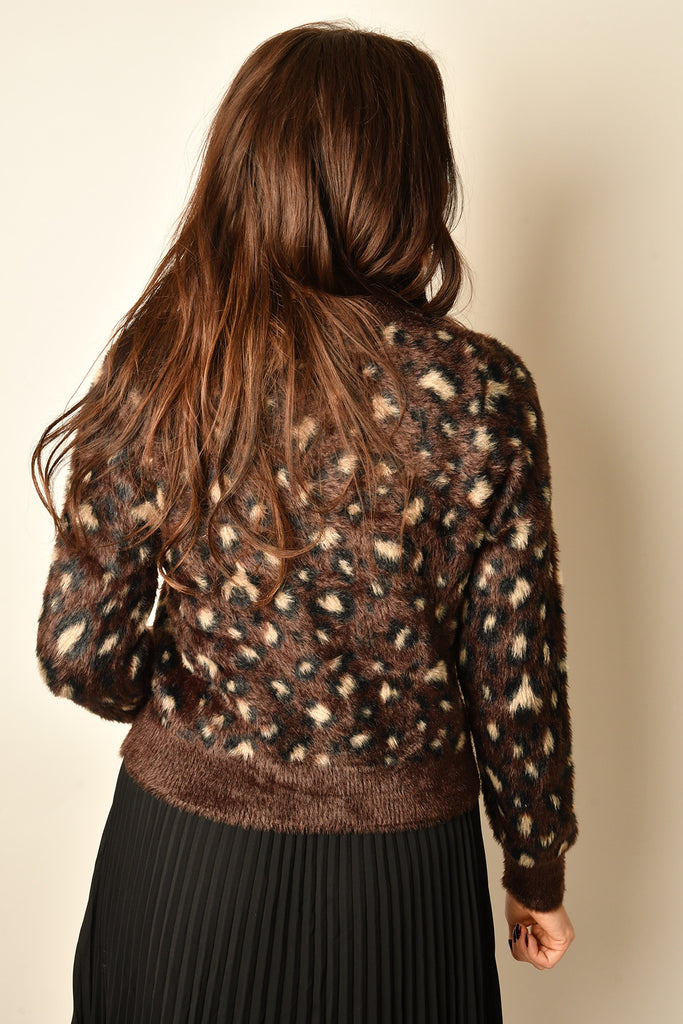 SOFT TOUCH LEOPARD CARDI