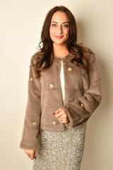 FAUX FUR JACKET