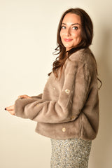 FAUX FUR JACKET