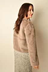 FAUX FUR JACKET