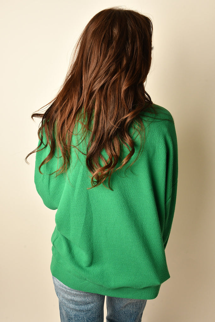 MERRY CLOUD KNIT SWEATSHIRT