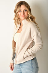 TAYAH ZIP THROUGH MID LAYER