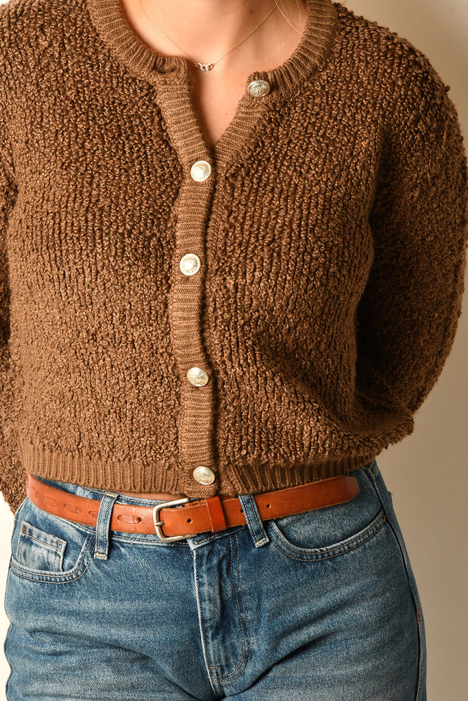 MAXIE FLUFFY CARDIGAN