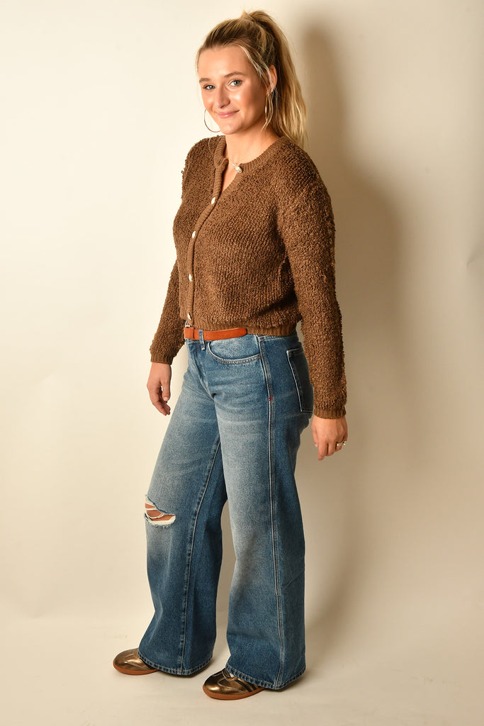 MAXIE FLUFFY CARDIGAN