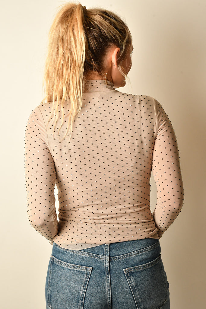 STUDDED TURTLENECK + COLORS