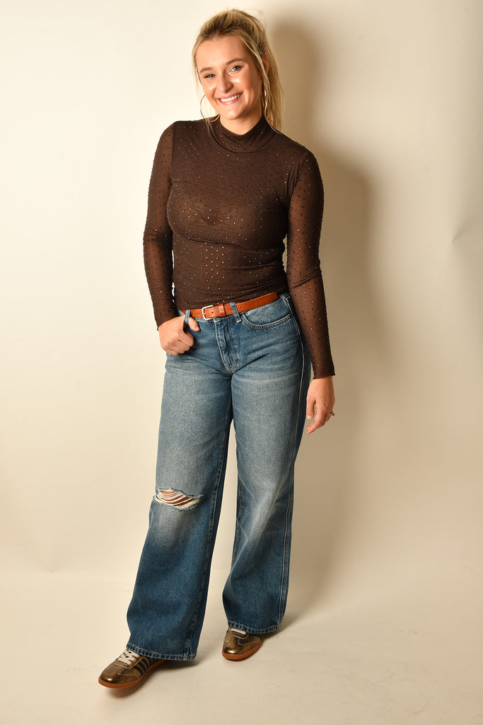 STUDDED TURTLENECK + COLORS