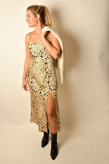 CRYSTAL SAVANNA MIDI DRESS