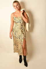 CRYSTAL SAVANNA MIDI DRESS