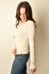 SPARKLE MESH CREW TEE