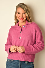 TRADING UP POLO SWEATER