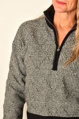 ALDRIDGE HALF ZIP KNIT