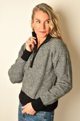 ALDRIDGE HALF ZIP KNIT