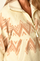 HENDRICK HALF ZIP SHERPA