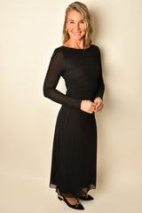 SPELLBOUND MESH MIDI DRESS