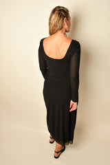 SPELLBOUND MESH MIDI DRESS