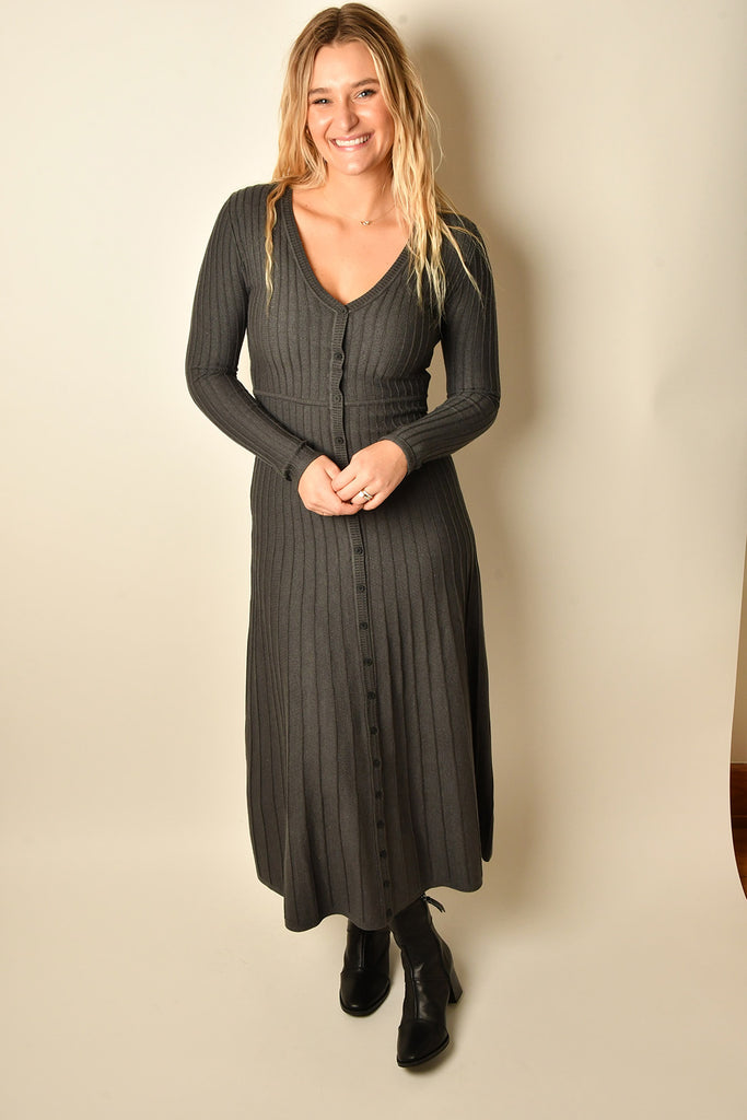 JASPER MIDI SWEATER DRESS