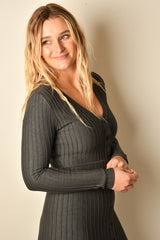 JASPER MIDI SWEATER DRESS