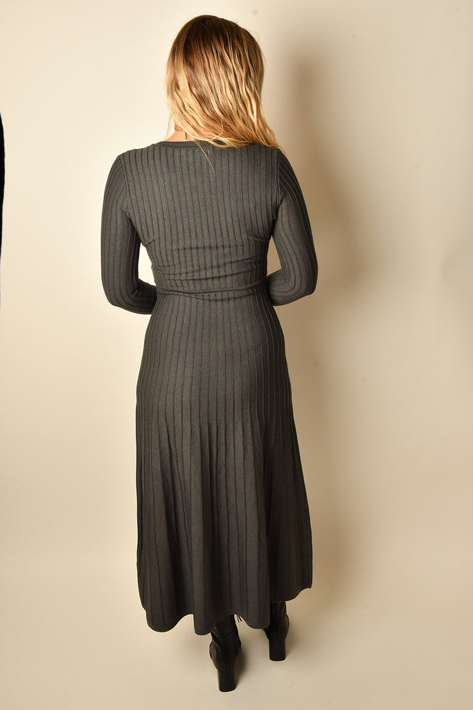 JASPER MIDI SWEATER DRESS