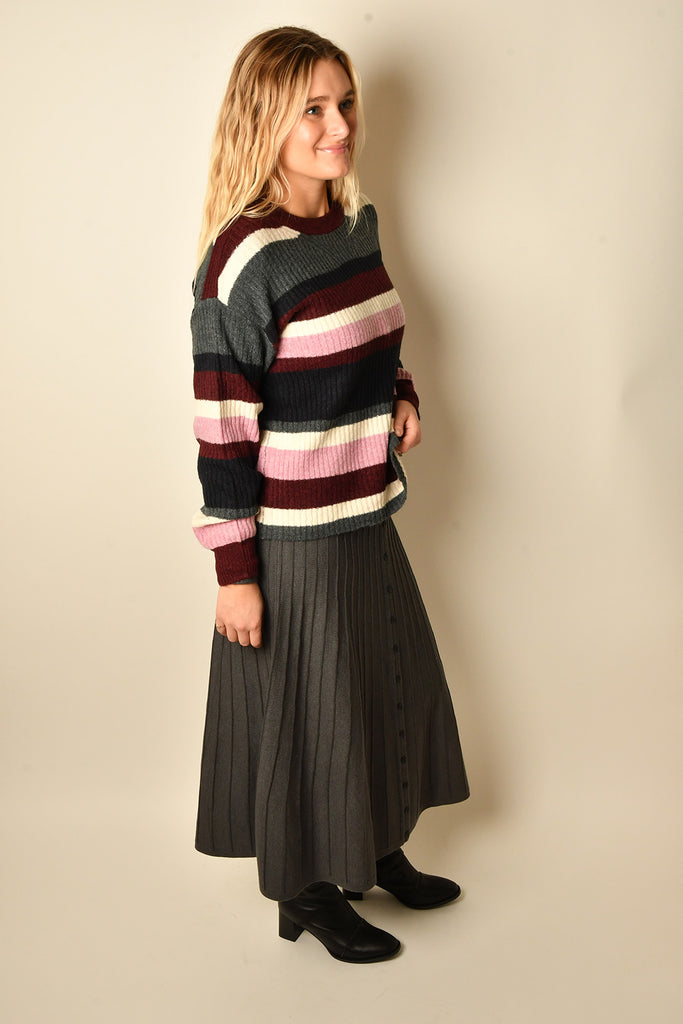 ONEMA STRIPE SWEATER