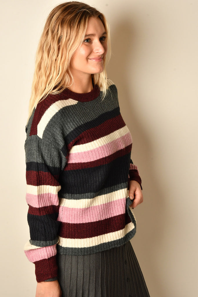 ONEMA STRIPE SWEATER