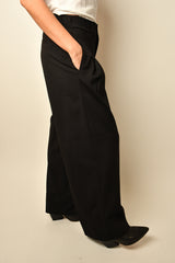 HR PLEATED WIDE LEGE TROUSER