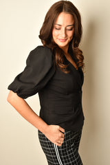 BALLOON SLEEVE BLAZER