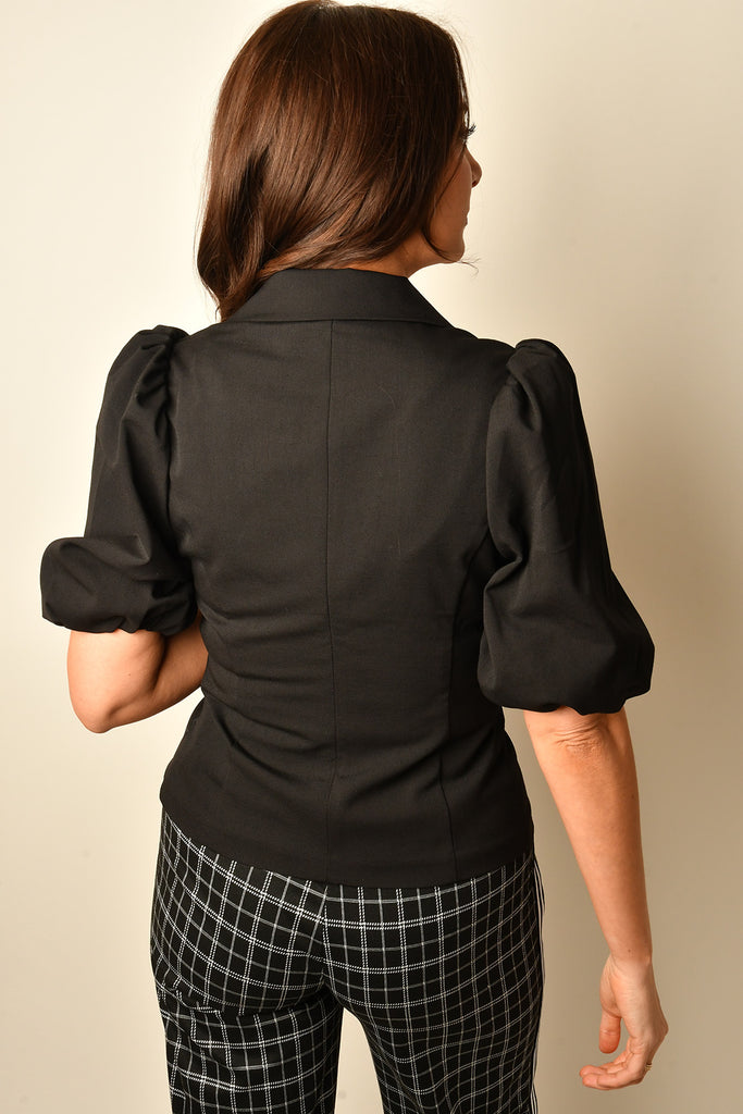 BALLOON SLEEVE BLAZER