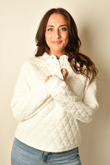 QUILTED BUTTON POPOVER