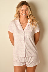 FLORA PILLOW SOFT SHORT SET