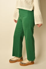 PATCH POCKET WIDE LEG